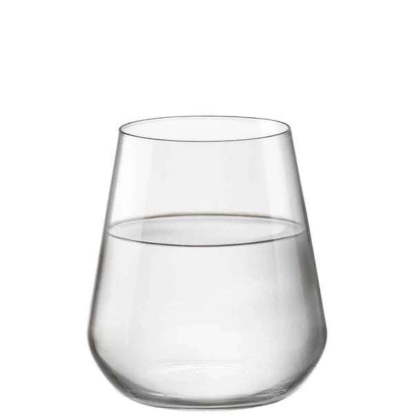 34 cl - Bormioli Rocco InAlto Uno Bicchiere Acqua in Vetro - Set 6 Pezzi